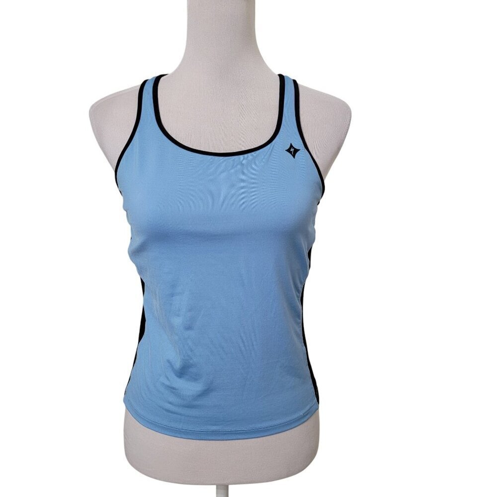Specialized Size L Light Blue with Black Trim & Details Cycling / Biking Tank